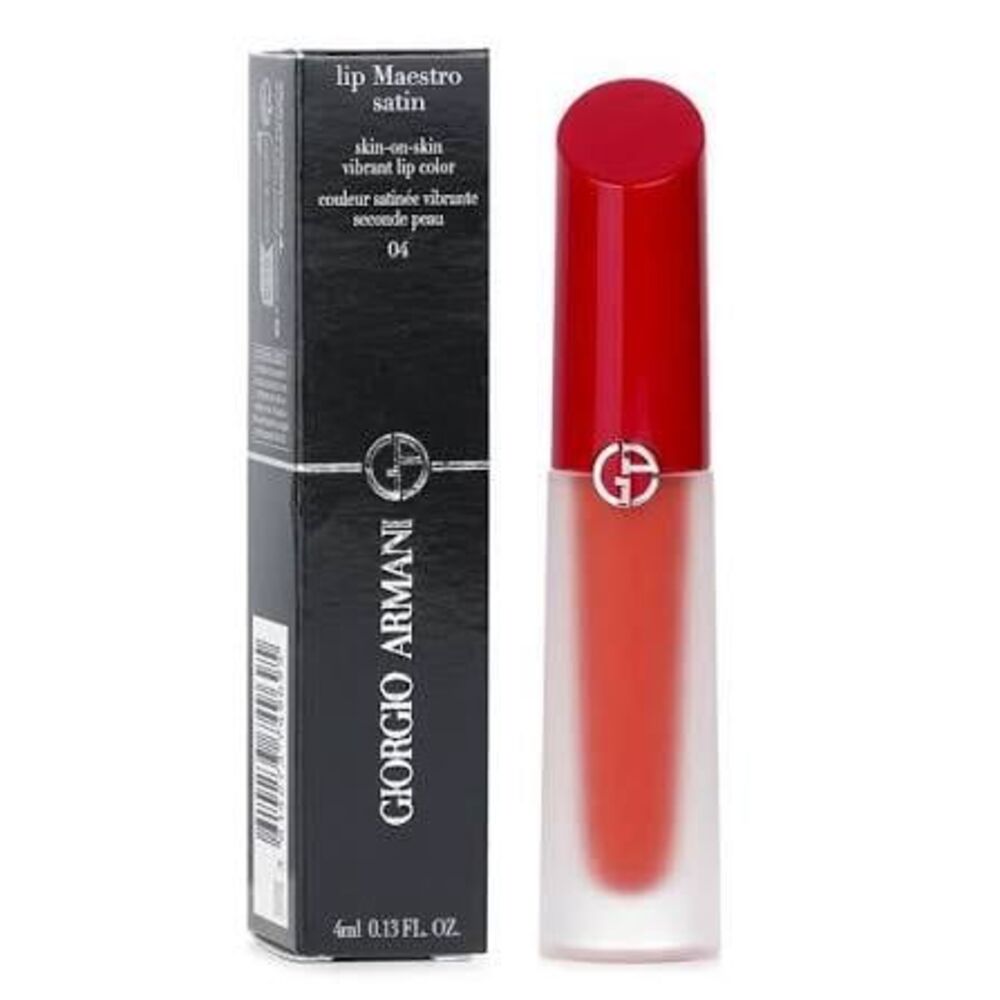 Giorgio Armani Lip Maestro Satin Skin On Skin Vibrant Lip Color 04 Live Concert